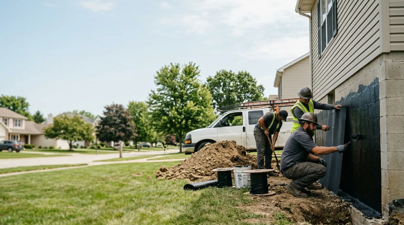 Basement Waterproofing in Gerlaw, IL near me